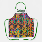Tablier Jardinier Floral Fleur (Recto)