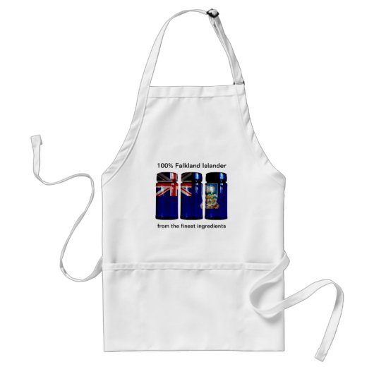 Tablier Jars d'épices des Malouines Apron (Devant)