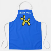 Tablier Jaune Ballotte Dog Twister Apron (Recto)