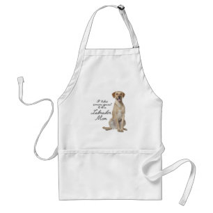 Tablier Jaune Lab Maman Apron