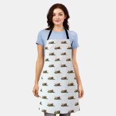 Tablier Jaune Labrador Mixte Race Dog Apron (Porté)