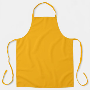 Tablier Jaune Verge d'Or Automne Couleur Uni