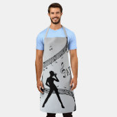 Tablier Jazz Dance Silver (Porté)