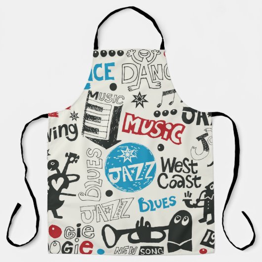 Tablier jazz doodmix (Recto)