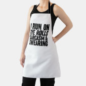 Tablier Je Cours Sur Les Rouleaux, Sarcasmes Et Balayage (Insitu)