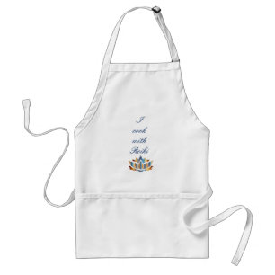 Tablier Je cuisine avec Reiki