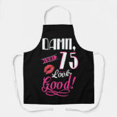 Tablier Je fais 75 paraître bon 75e anniversaire (Recto)