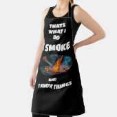 Tablier Je fume de la viande (Insitu)