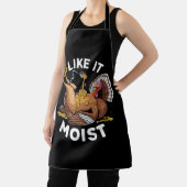 Tablier Je L'Aime Moist Thanksgiving Turquie Gravé (Insitu)