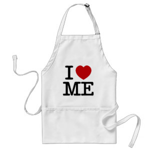 Tablier Je m'aime coeur je dignité de confiance