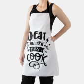 Tablier Je Mange Mieux Que Je Cuis (Insitu)