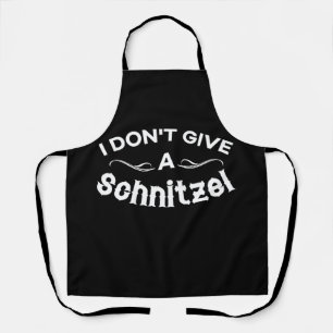 Tablier Je ne donne pas de T-shirt Schnitzel