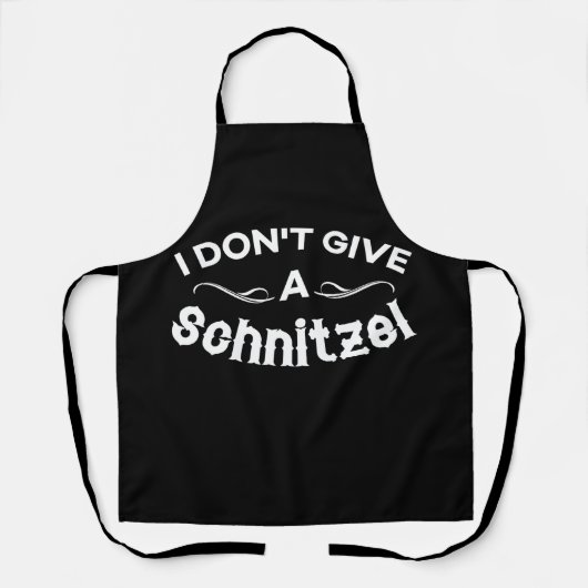 Tablier Je ne donne pas de T-shirt Schnitzel (Recto)