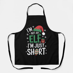 Tablier Je ne suis pas un elfe juste petit Noël Xmas drôle