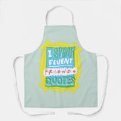 Tablier Je parle des devis Fluent FRIENDS™ - Peephole (Recto)