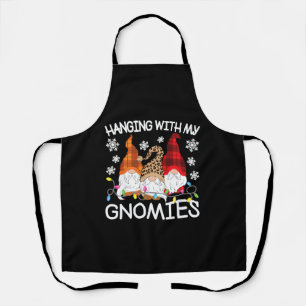 Tablier Je Passe Avec Mes Gnomies Drôle Noël Gnome Xmas