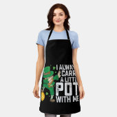 Tablier Je Porte Toujours Un Petit Pot Avec Moi St Patrick (Porté)