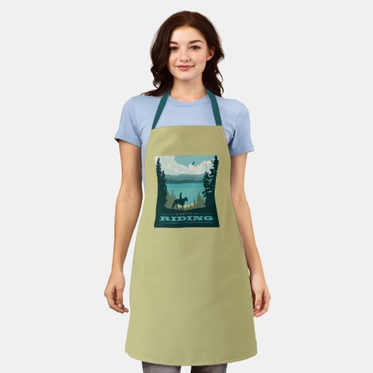 Tablier Je Préférerais Me Rendre (Porté)