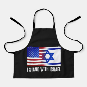 Tablier Je suis avec Israël Patriotique