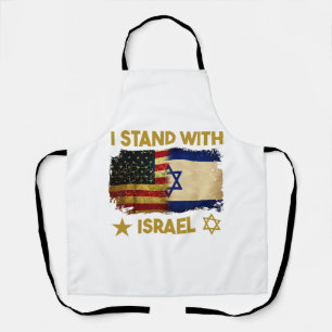 Tablier Je suis avec Israël T-shirt Je suis avec Israël Am