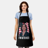 Tablier Je suis avec son vote Kamala pour le président 202 (Porté)