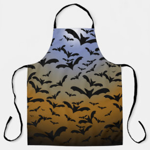 Tablier Je suis devenu fou des chauves-souris noires et du