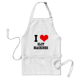 TABLIER JE SUIS FOU DES MACHINES À SOUS