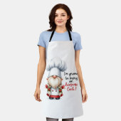 Tablier Je suis Gnome pour être un cuisinier génial (Porté)