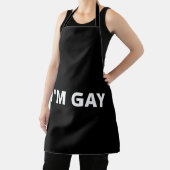 Tablier Je suis homosexuel (Insitu)