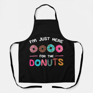 Tablier Je suis juste ici pour la douceur Doughnut Donuts