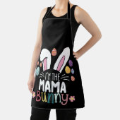 Tablier Je suis La maman Bunny Famille de Pâques Matching (Insitu)