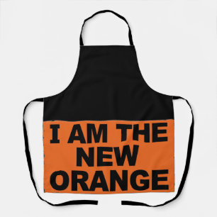 Tablier Je suis la nouvelle orange