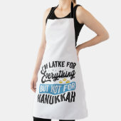 Tablier Je suis Latke pour tout mais pas pour Hanoukka (Insitu)