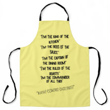 "Je suis le patron" Apron cuisine