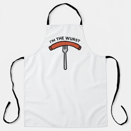 Tablier Je suis le Wurst (Recto)