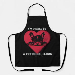 Tablier Je suis possédé par un Bouledogue Français