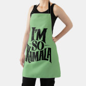 Tablier Je suis si Kamala Brat Green Meme (Insitu)