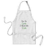 Je suis si mignon qu'il doive être irlandais