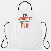 Tablier Je suis sur le point de tomber (Recto)