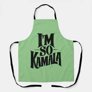 Tablier Je suis tellement Kamala Brat Green Meme