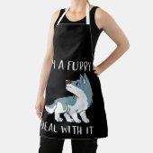 Tablier Je suis un furry, fais avec, c'est mignon fandom f (Insitu)