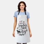 Tablier Je suis une maman du chien (Porté)