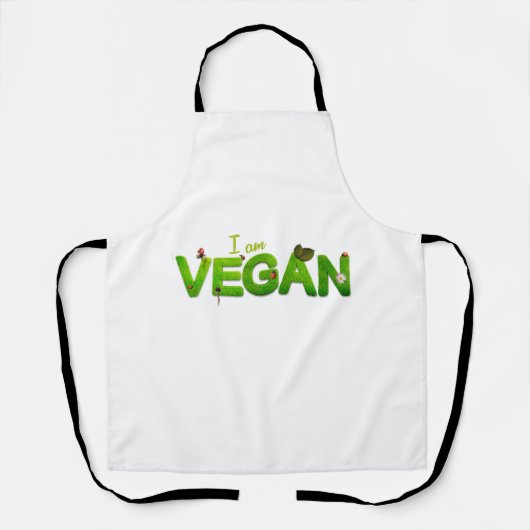 Tablier Je suis Vegan Apron (Recto)