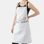 Tablier Je t'adore Je t'aime en français (Insitu)