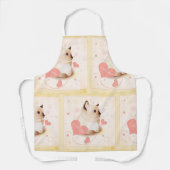 Tablier Je T'Aime Chat (Recto)