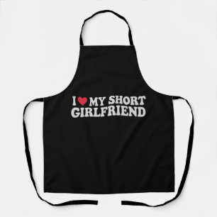 Tablier Je T'aime Ma Petite Amie Fille Garçon Couple Saint