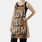 Tablier je t'aime maman (Insitu)