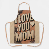 Tablier je t'aime maman (Recto)