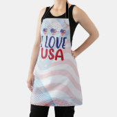 Tablier Je t'aime USA (Insitu)