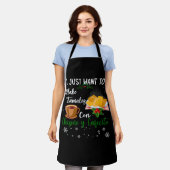 Tablier Je Veux Juste Faire De Tamales Con Christmas Y Caf (Porté)